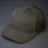 C12-CTM - Private Label (Unbranded) Trucker Snapback Hat (Bulk Custom with Your Logo)