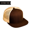 customizable with logo brown khaki custom hats trucker