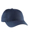 navy EC7087 Econscious 100% Organic Cotton 5-Panel Unstructured Baseball Dad Hat Bulk Custom with Your Logo on leather patch or embroidery