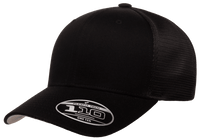 110m black custom flexfit hats with customize your logo text