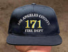 LA fire department bulk caps with personalized embroidery by dekni creations