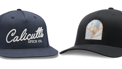 Eco-friendly custom hats made with sustainable recycled thread