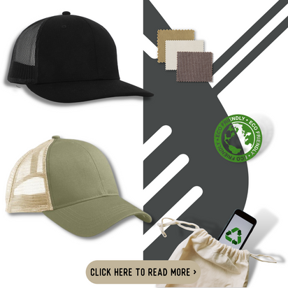Bulk / Wholesale Eco-Friendly Hats with Custom Logo