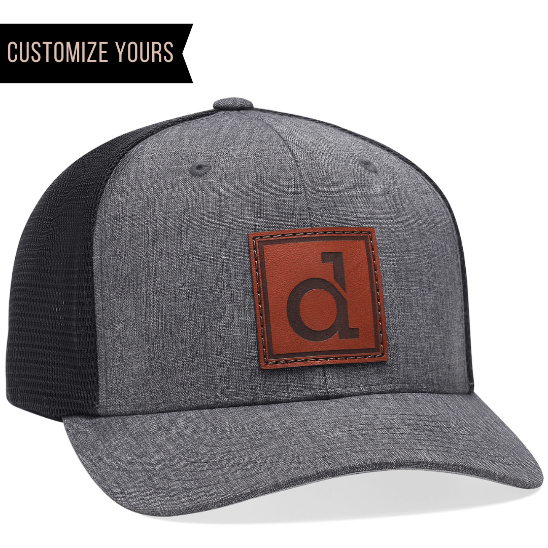 🧢 👉 The Original Leather Patch Hats Company - Customize Yours - Dekni  Creations
