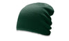 149 Richardson Super Slouch Uncuffed Knit Beanie with custom logo tag in bulk made in usa sustainable caps dark green