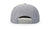 grey back Richardson 169 | CANNON 7 panel trucker Stretch Performance high profile snapback with built in water resistance material laser perforated mesh for airflow stay-dri sweatband for moisutre wicking 