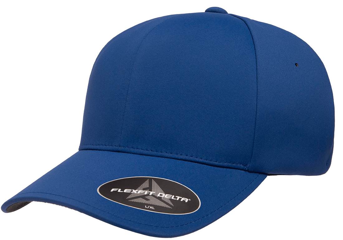 royal custom logo flexfit 180 delta performance hats in bulk