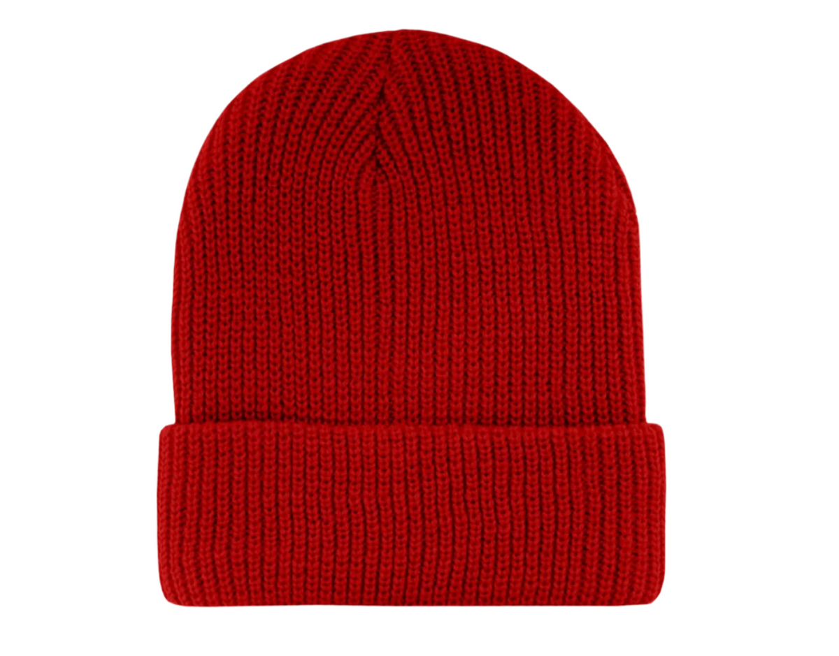 600 – Cuffed Beanie | Custom Beanies with Your Logo in Bulk-Cardinal-Dekni-Creations