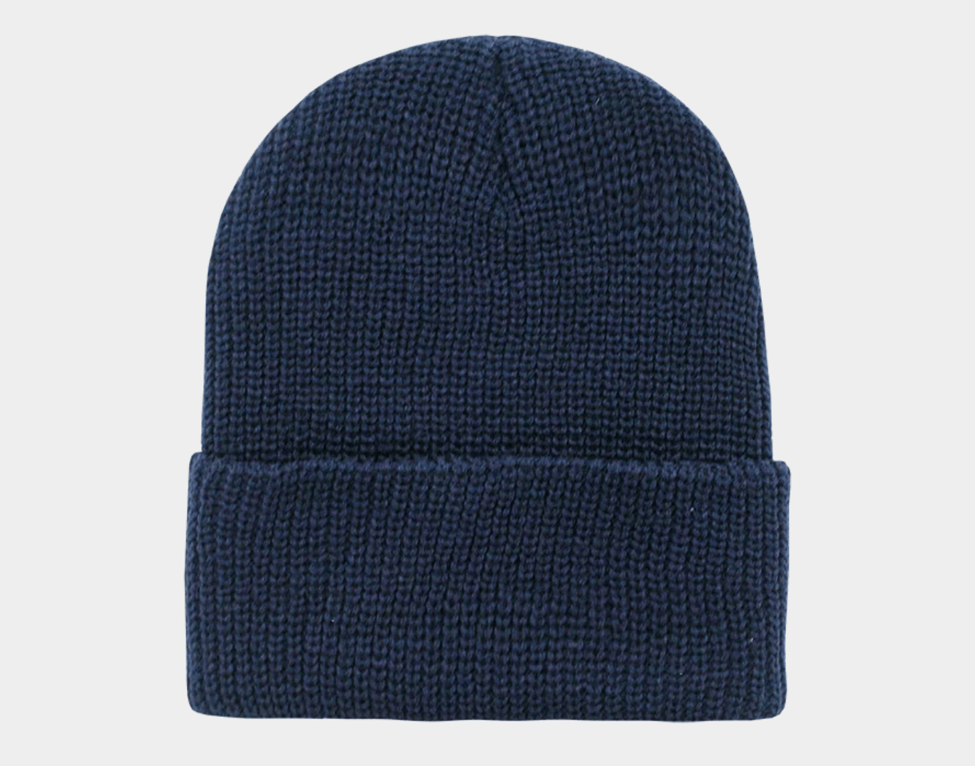 600 – Cuffed Beanie | Custom Beanies with Your Logo in Bulk-Navy-Dekni-Creations