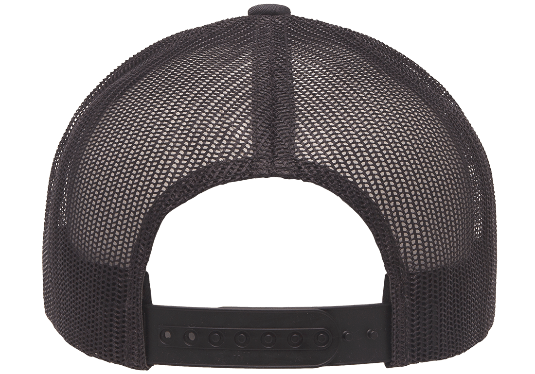 5-Panel Trucker Mesh Back customizable with Custom back or side embroidery