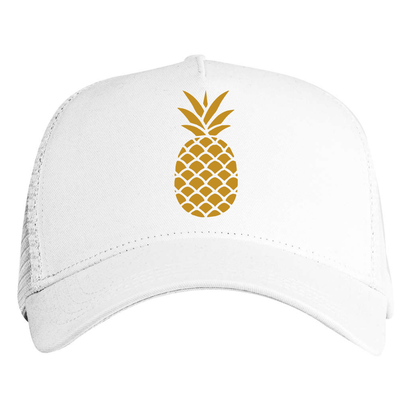 Pineapple Eco Trucker Hat – Organic Cotton & Recycled Polyester (Wholesale)
