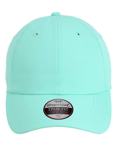 Imperial X210P – Sustainable 100% Recycled Performance Dad Hat with UPF 50 | Custom Hats with Your Logo in Bulk-Aqua-Dekni-Creations