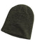 BA524 – Uncuffed Ribbed Marled Beanie | Custom Beanies with Your Logo in Bulk-Olive/Black B-Dekni-Creations