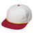 off white maroon gold C55-N - (Unbranded) PINCH FRONT NYLON GRANDPA STRUCTURED SNAPBACK FLAT BILL HAT (Bulk Custom with Your Logo)