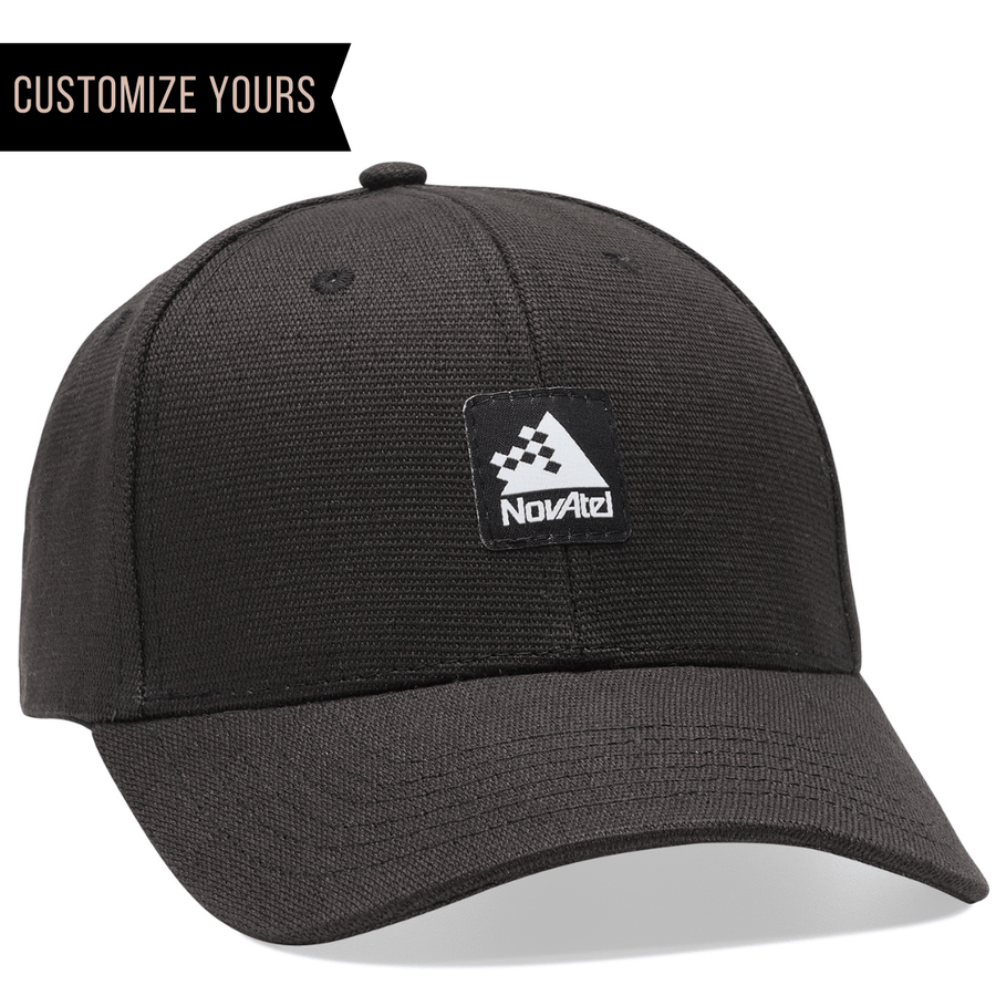 Custom Logo Baseball Cap. Ships in 2-3 Days - Handmade Sustainably 