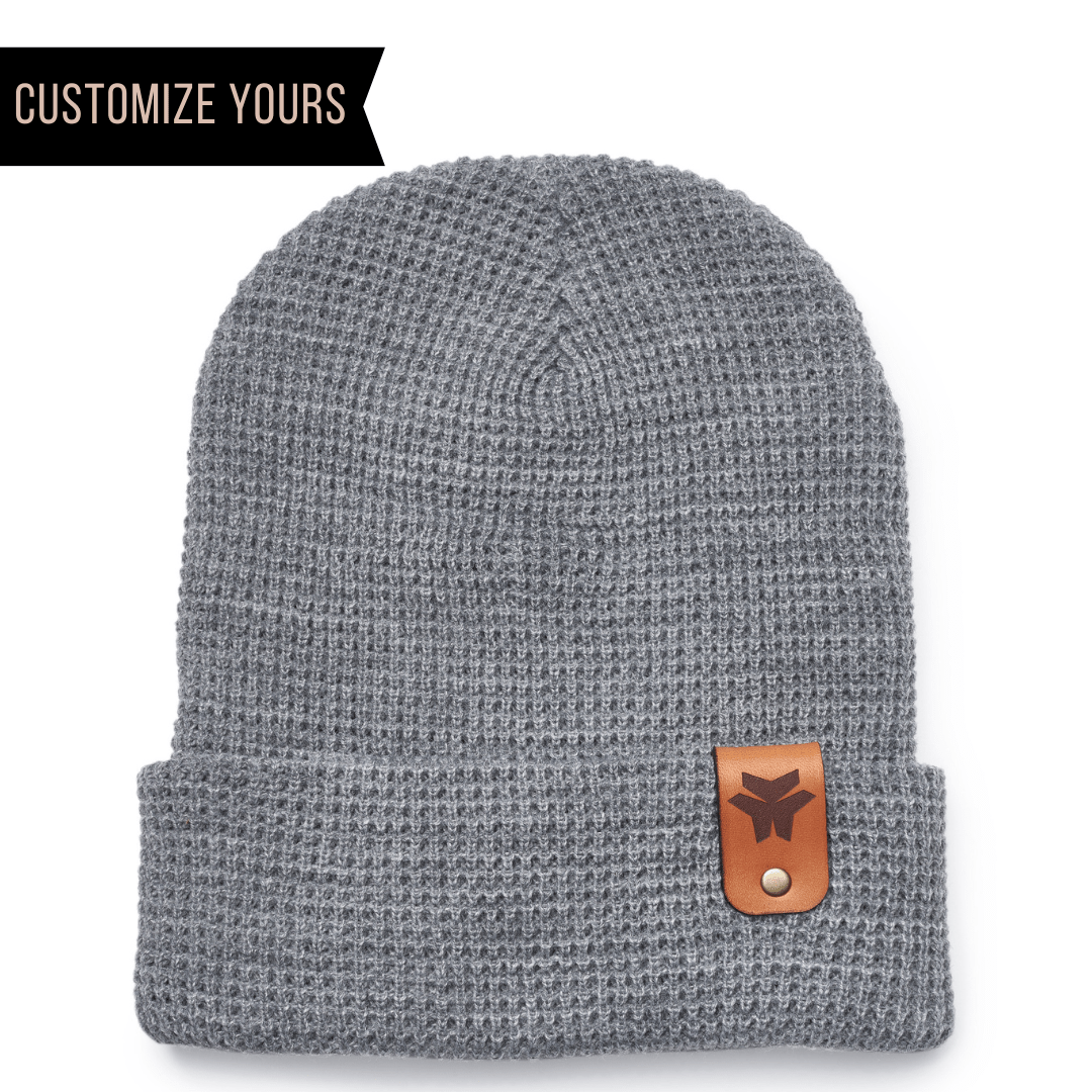 C05-A – Waffle Knit Beanie | Custom Beanies with Your Logo in Bulk-Dekni-Creations