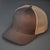 C12-CTM – Private Label Trucker Snapback Hat | Custom Hats with Your Logo in Bulk-Brown/Tan-Dekni-Creations