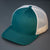 C12-CTM – Private Label Trucker Snapback Hat | Custom Hats with Your Logo in Bulk-Deep Teal/Birch-Dekni-Creations