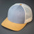 C12-CTM – Private Label Trucker Snapback Hat | Custom Hats with Your Logo in Bulk-H Grey/Birch/Amber Gold-Dekni-Creations