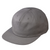 C55-PC – Pinch Front Flat Bill Leather Strap Hat | Custom Hats with Your Logo in Bulk-Steel Grey-Dekni-Creations