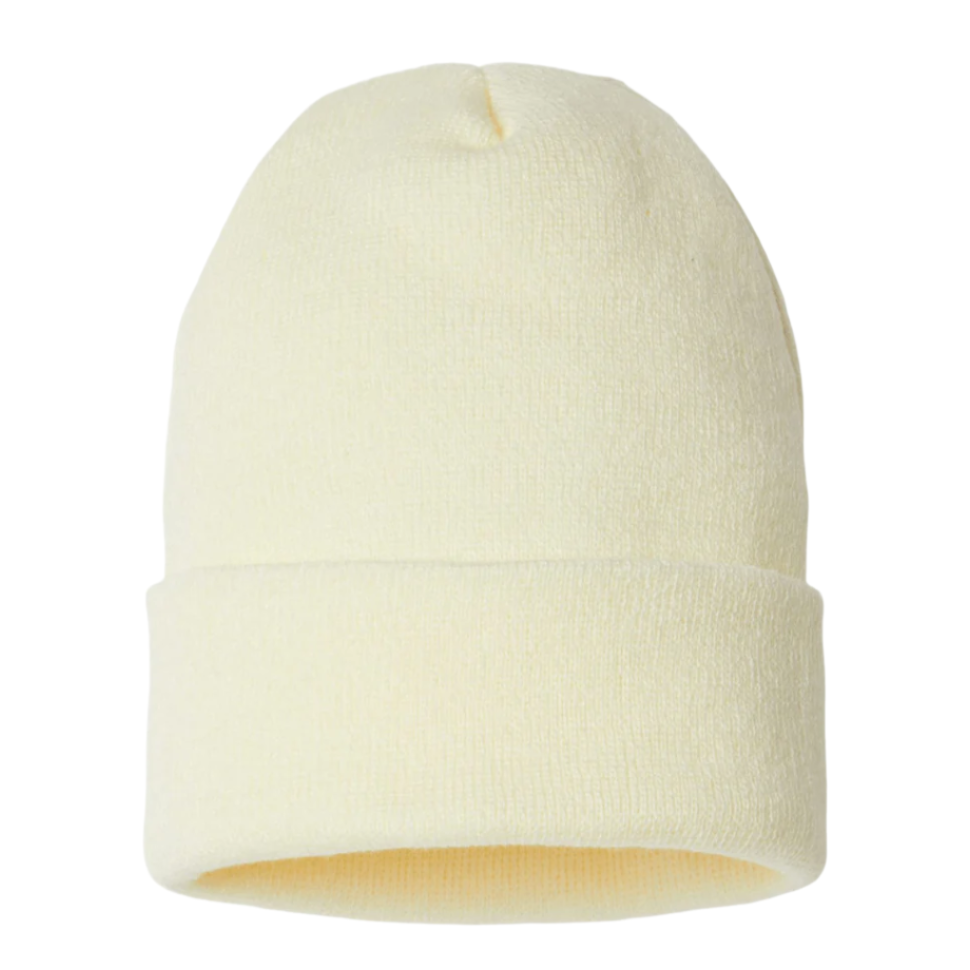 Cap America SKN24 – Made in USA Sustainable Recycled Beanie | Custom Beanies with Your Logo in Bulk-Ivory-Dekni-Creations