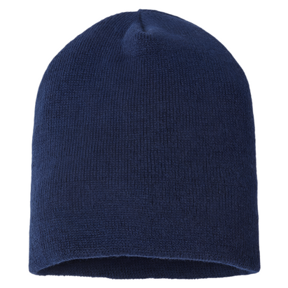 Cap America SKN28 – Made in USA Sustainable Recycled Beanie | Custom Beanies with Your Logo in Bulk-Navy-Dekni-Creations