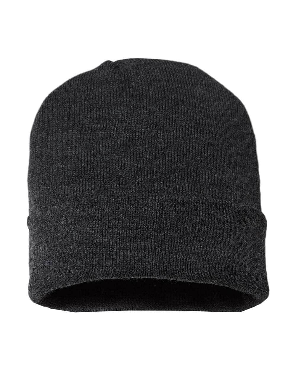 Cap America TKN24 – Made in USA Beanie | Custom Beanies with Your Logo in Bulk-Dark Heather Grey-Dekni-Creations