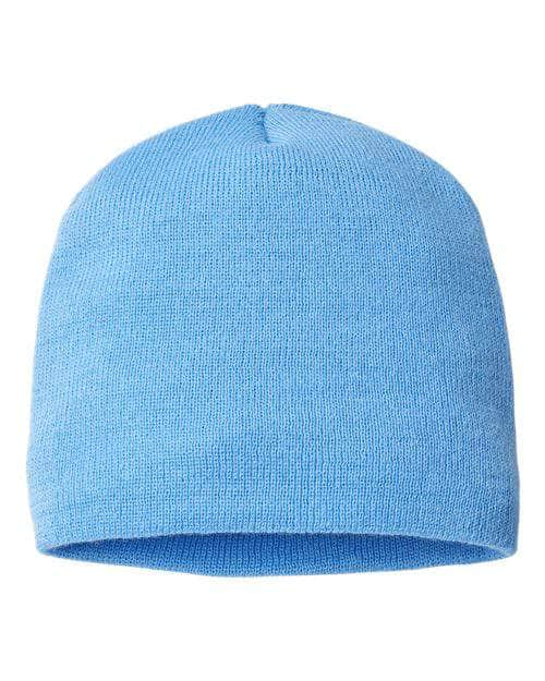 Cap America TKN28 – Made in USA Beanie | Custom Beanies with Your Logo in Bulk-Carolina Blue-Dekni-Creations