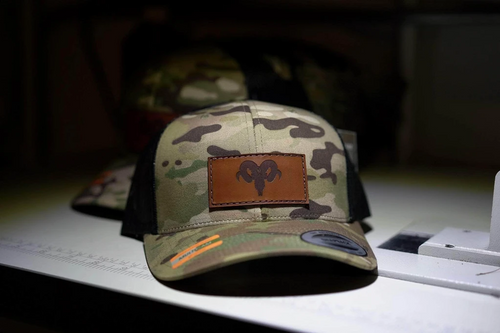 Custom Multicam hat with patch