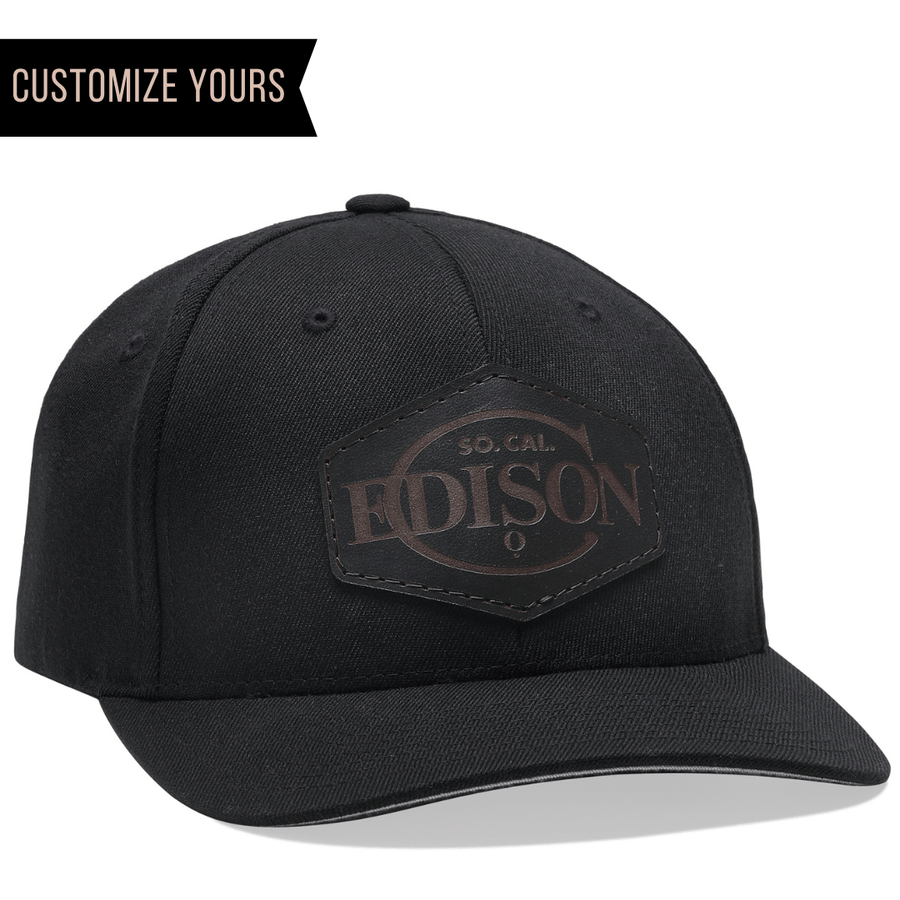 Custom | Patch Hats with Creations Leather Dekni Flexfit Logo