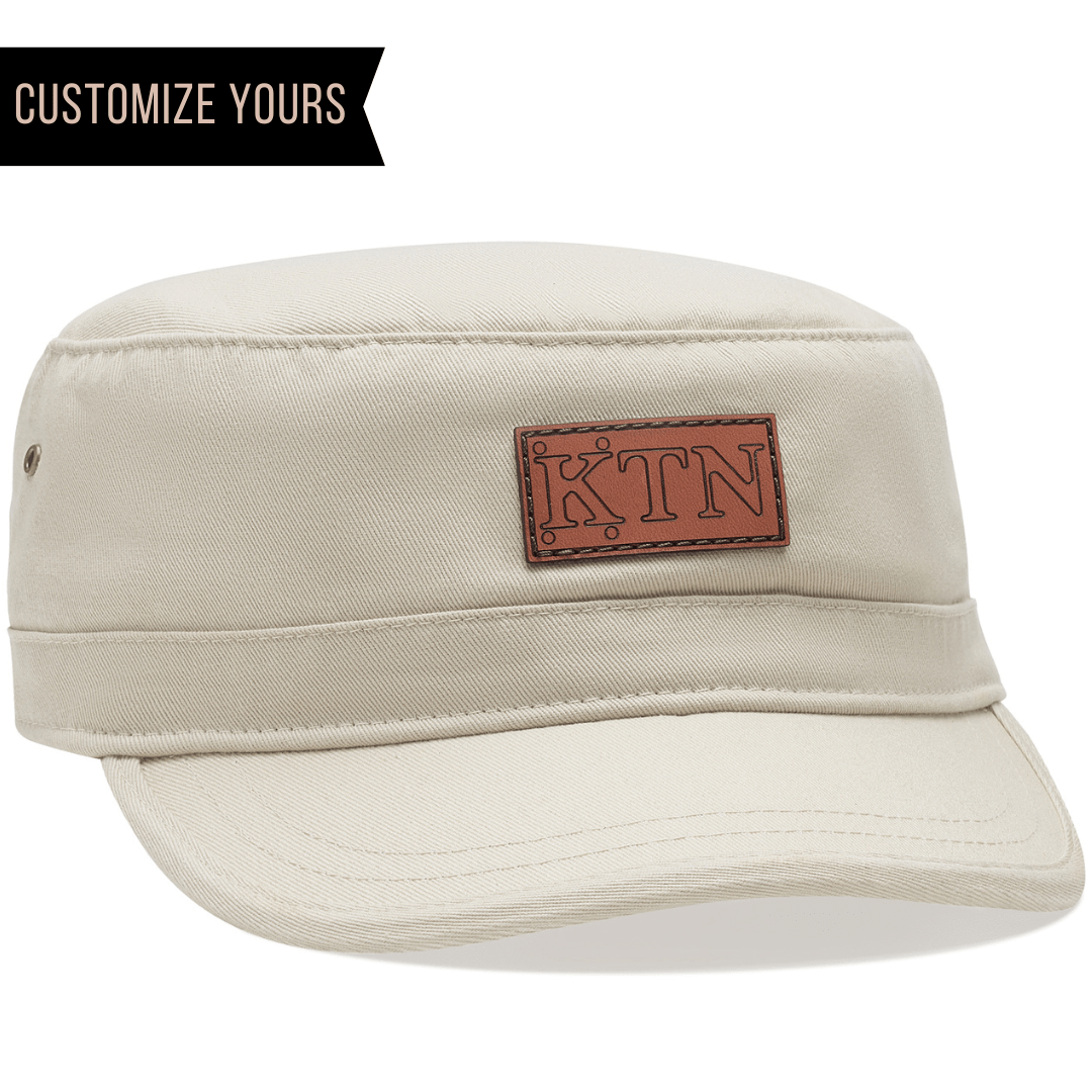 Econscious EC7010 – Sustainable 100% Organic Cotton Military Hat | Custom Hats with Your Logo in Bulk-Dekni-Creations