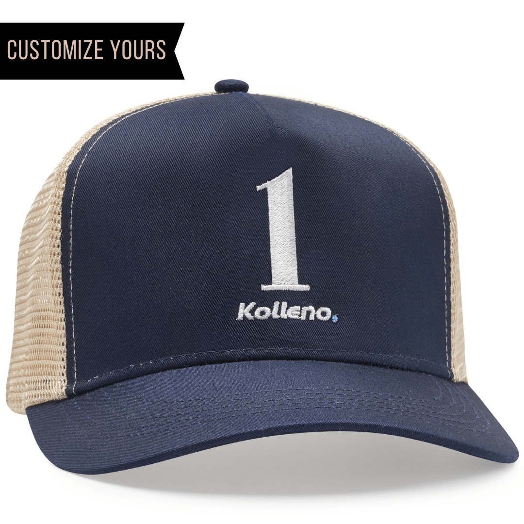 Econscious EC7094 – 5-Panel Organic Cotton & Recycled Polyester Trucker Hat | Custom Hats with Your Logo in Bulk-Dekni-Creations