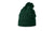 formosa green slate custom richardson cable knit twist chunk beanie with pom with customized logo on folded woven tag, leather patch or embroidery