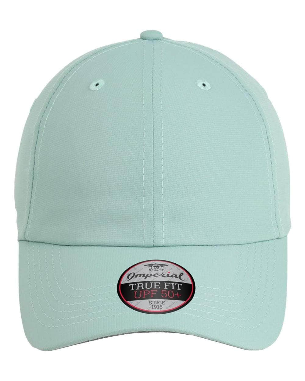 sage Imperial - The Original Sustainable Performance Cap dad hat - X210P - unstructured six-panel low profile moisture management and antimicrobial sweatband UPF 50+ made from 100% recycled polyester performance fabric 