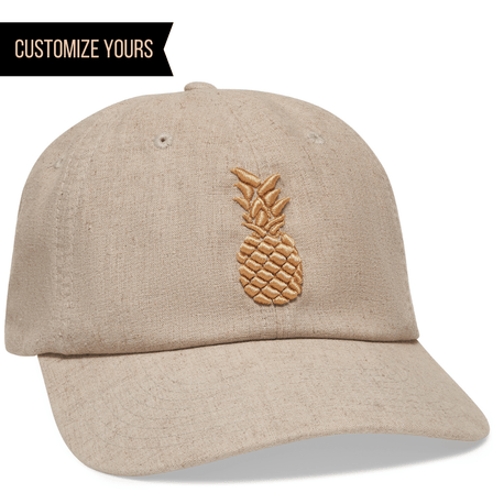 Khaki Richardson 252L - Premium 100% Linen Dad Hat in Bulk Personalized Raised 3D Puff Embroidery with Your Logo For Business embroidered in usa