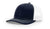 navy white custom designed richardson 112 trucker hat decorate with leather patch or embroidery with your logo online in bulk in the usa