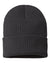 RIO – Sustainable Recycled Rib Knit Beanie | Custom Beanies with Your Logo in Bulk-Dark Grey-Dekni-Creations