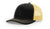 Richardson 112 – Trucker Hat | Custom Hats with Your Logo in Bulk-Black/ Vegas Gold-Dekni-Creations