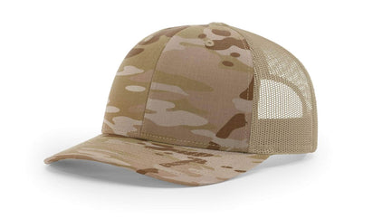 Richardson 112PT – Custom Printed Camo Trucker Hat