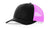 Richardson 115 – Low-Profile Trucker Hat | Custom Hats with Your Logo in Bulk-Black/Neon Pink-Dekni-Creations