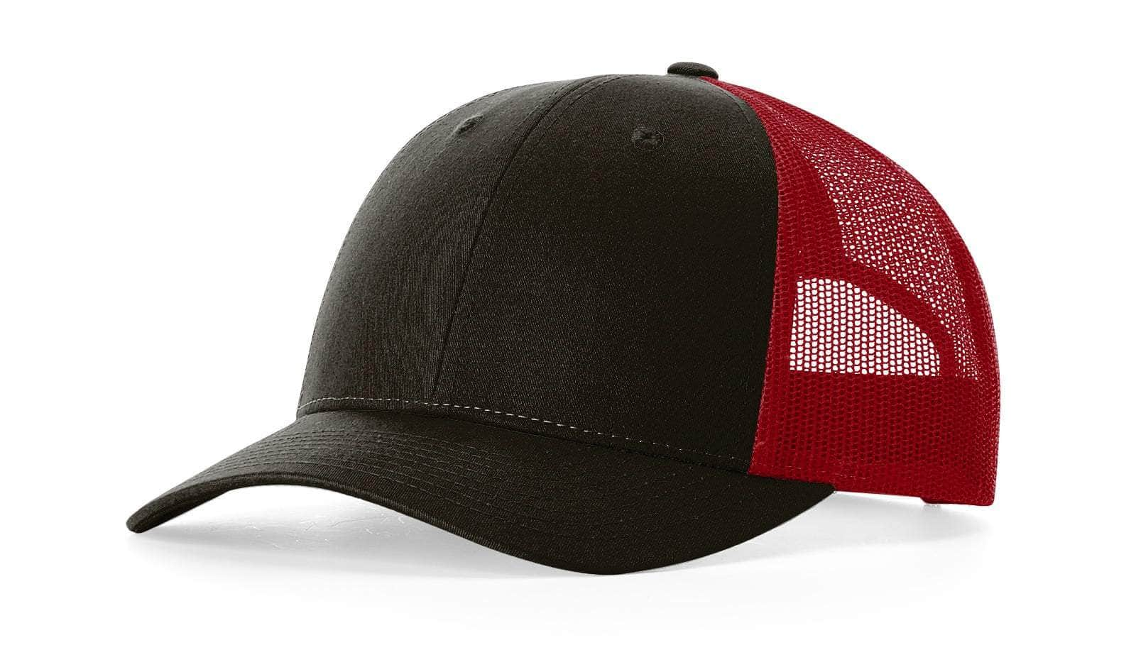 Richardson 115 – Low-Profile Trucker Hat | Custom Hats with Your Logo in Bulk-Coffee/Claret-Dekni-Creations