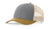 Richardson 115 – Low-Profile Trucker Hat | Custom Hats with Your Logo in Bulk-Heather Grey/ Birch/ Amber Gold-Dekni-Creations