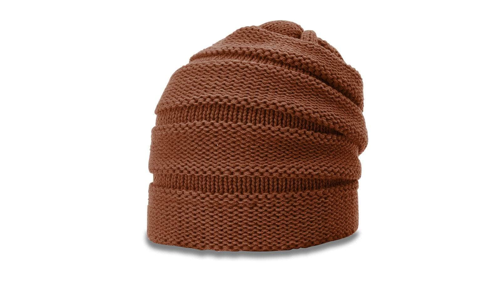 Richardson 145 – Scrunch Slouch Beanie | Custom Beanies with Your Logo in Bulk-Cinnamon Mocha-Dekni-Creations