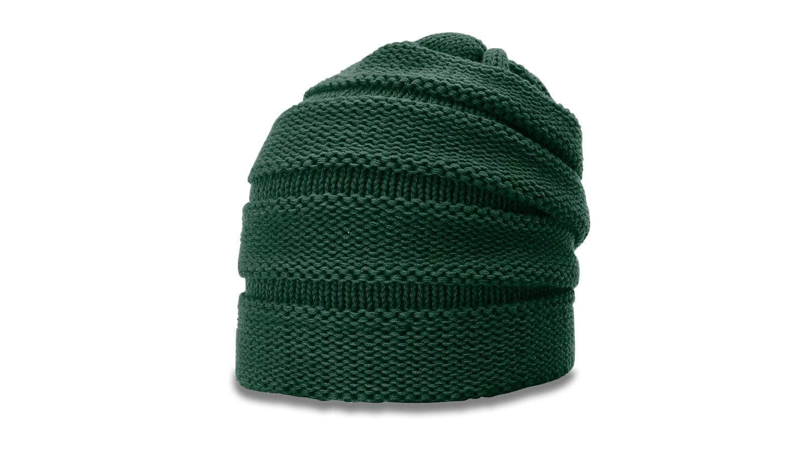 Richardson 145 – Scrunch Slouch Beanie | Custom Beanies with Your Logo in Bulk-Formosa Green-Dekni-Creations