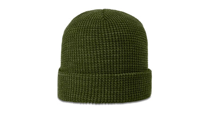 Richardson 146 – Waffle Knit Cuffed Beanie | Custom Beanies with Your Logo in Bulk-Avocado-Dekni-Creations