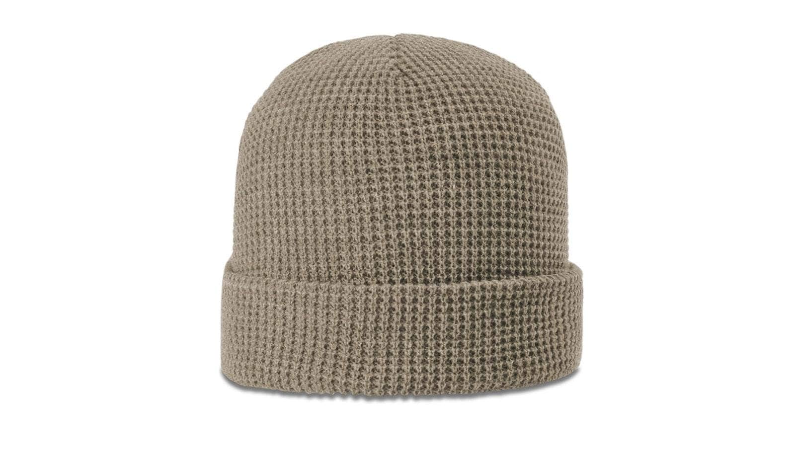 Richardson 146 – Waffle Knit Cuffed Beanie | Custom Beanies with Your Logo in Bulk-Clay-Dekni-Creations