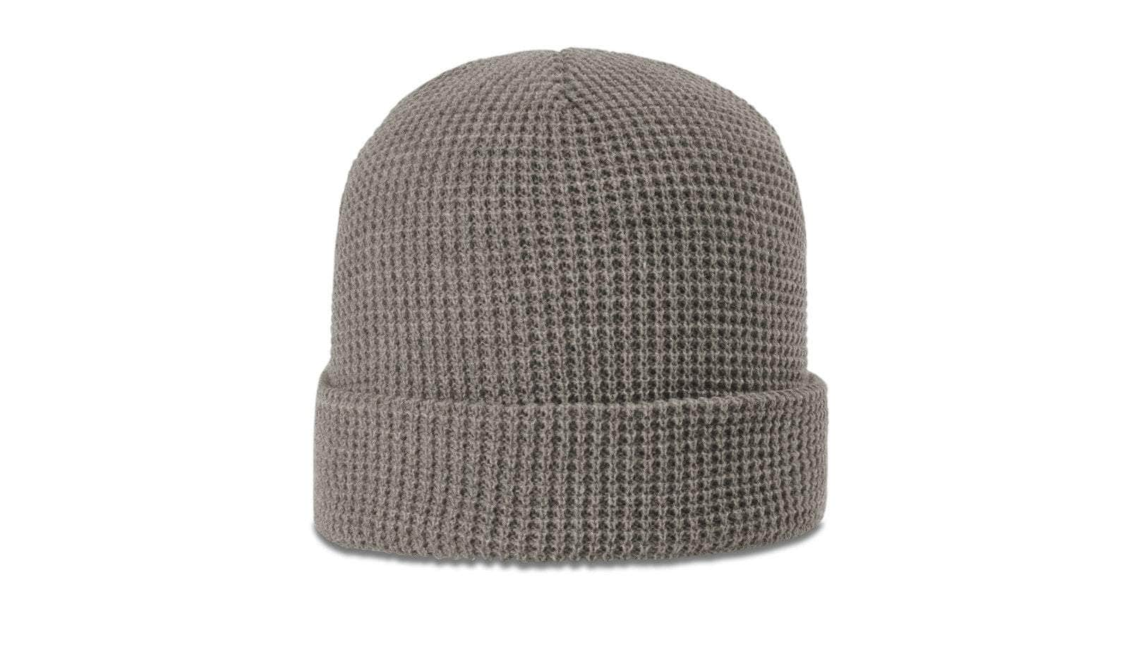 Richardson 146 – Waffle Knit Cuffed Beanie | Custom Beanies with Your Logo in Bulk-Dark Sand-Dekni-Creations