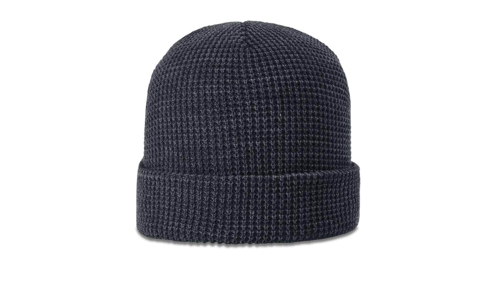 Richardson 146 – Waffle Knit Cuffed Beanie | Custom Beanies with Your Logo in Bulk-Gun Metal-Dekni-Creations