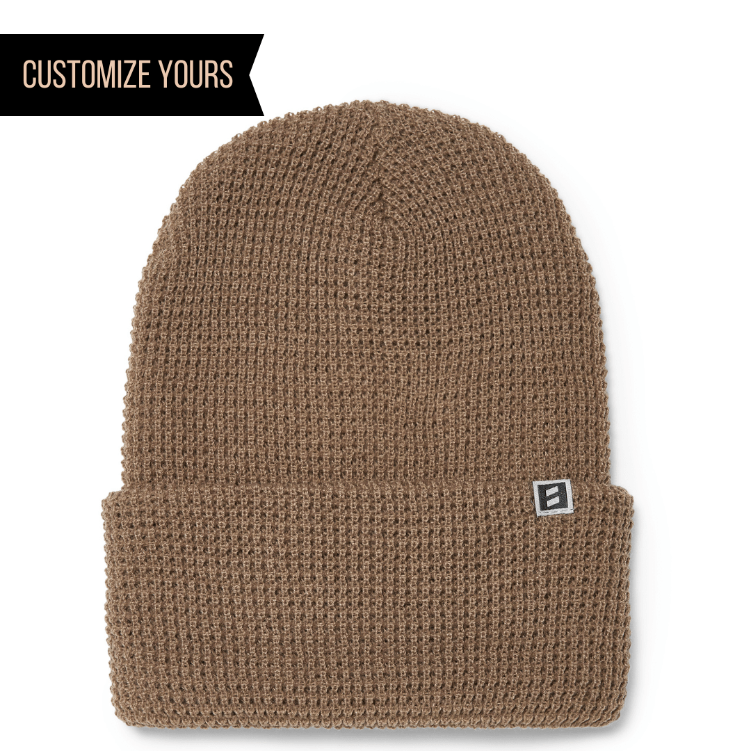 Richardson 146 – Waffle Knit Cuffed Beanie | Custom Beanies with Your Logo in Bulk-Dekni-Creations