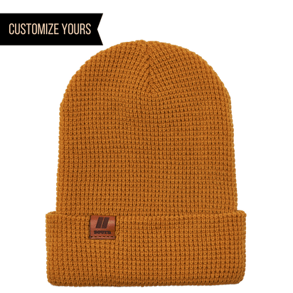 Richardson 146 – Waffle Knit Cuffed Beanie | Custom Beanies with Your Logo in Bulk-Dekni-Creations